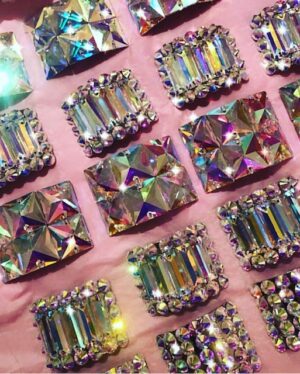 Swarovski Shoe Buckles (3 styles)