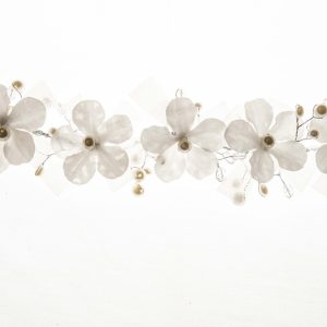 White Flower Headpiece