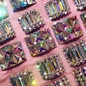 Swarovski Shoe Buckles (3 styles)
